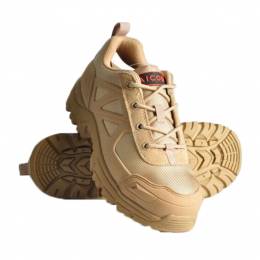china cheap beige low ankle military tactical boots factory